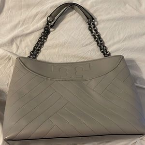 Tory Burch Alexa Quilted Slouchy Leather Tote